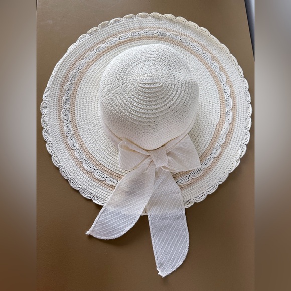 Accessories - New Elegant White Sun Hat